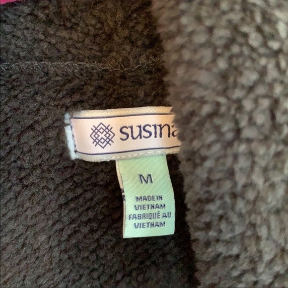 💕x2HP💕Susina black faux fur shearling vest - Picture 12 of 12